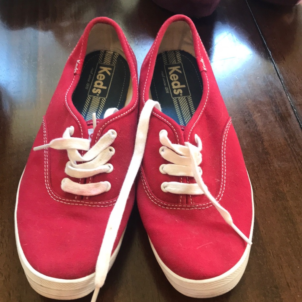 Ked red shoes